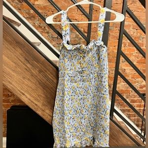 Cottage core mini dress